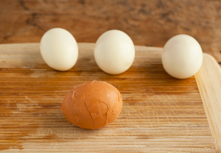 hard boiled eggs