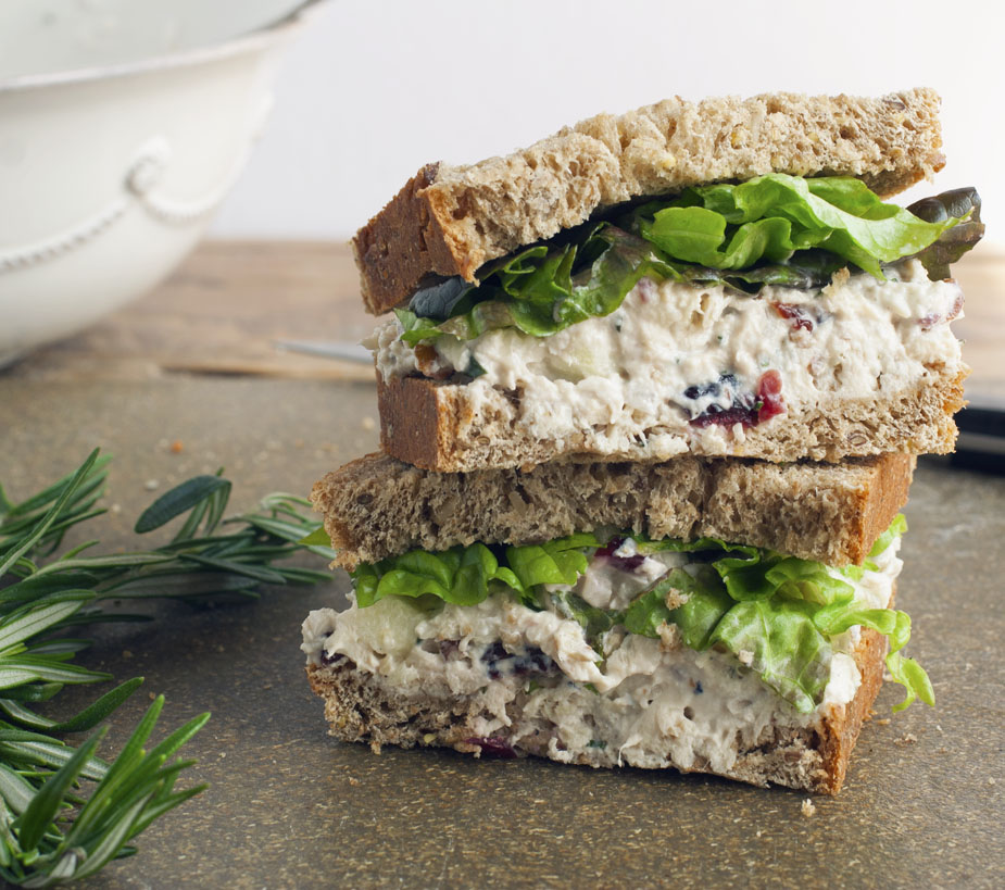 Cranberry Pecan Chicken Salad Plum Pie
