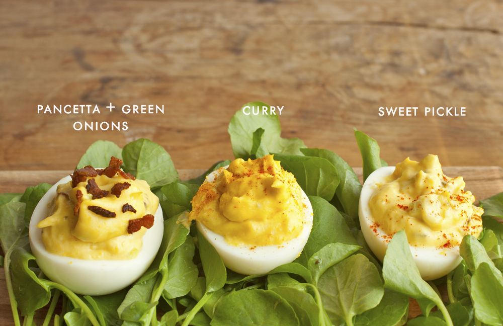 Deviled Eggs Three Ways | Plum Pie