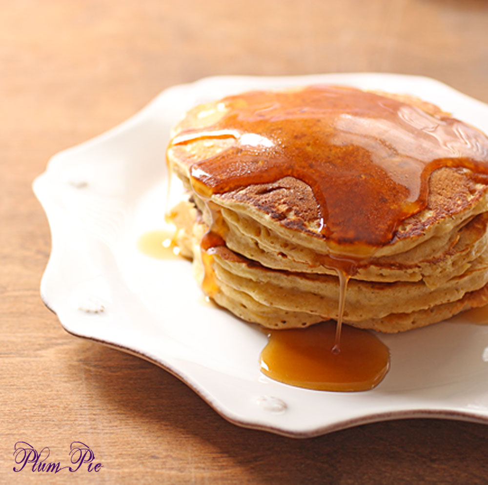 Oatmeal Pancakes | Plum Pie