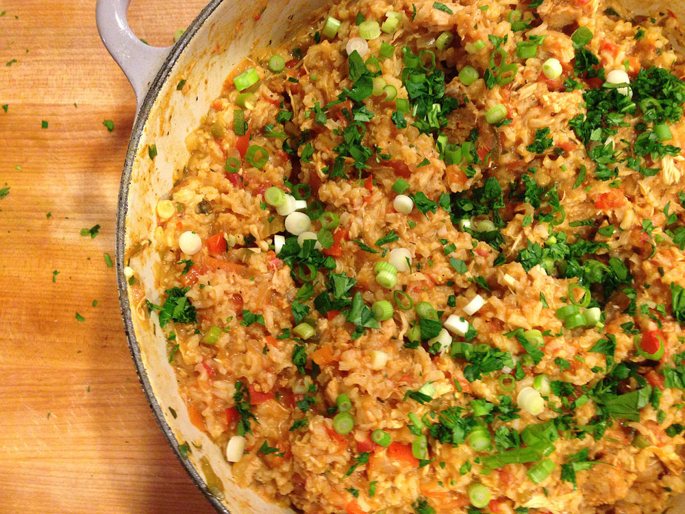 Chicken + Sausage Jambalaya